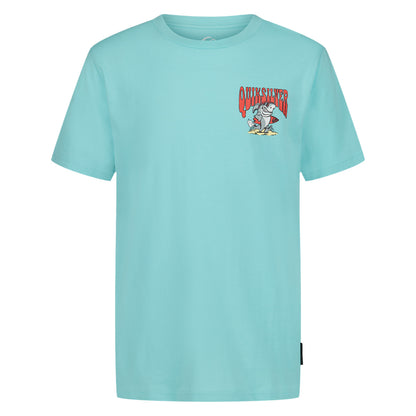 T-Shirt - Quiksilver couleur bleu clair avec logo graphique sur poitrine galerie position 1 dimensions 1200x1200