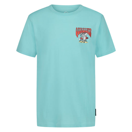 T-Shirt - Quiksilver couleur bleu clair avec logo graphique sur poitrine galerie position 1 dimensions 1200x1200