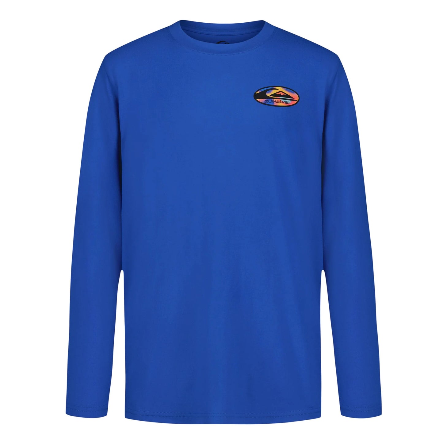 Chandail U.V. - Quiksilver bleu à manches longues avec logo coloré, image galerie position 1 format carré 2048x2048