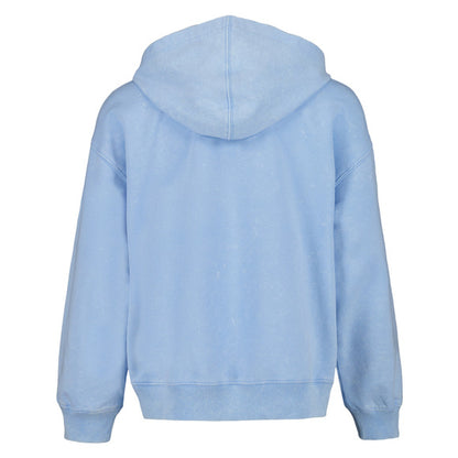Hoodie - Roxy en coton bleu clair, style sweat à capuche, vue de dos, pour enfant garçon ou fille