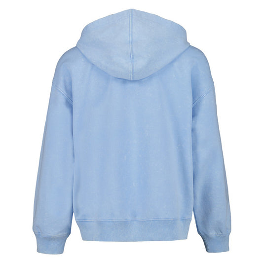 Hoodie - Roxy en coton bleu clair, style sweat à capuche, vue de dos, pour enfant garçon ou fille