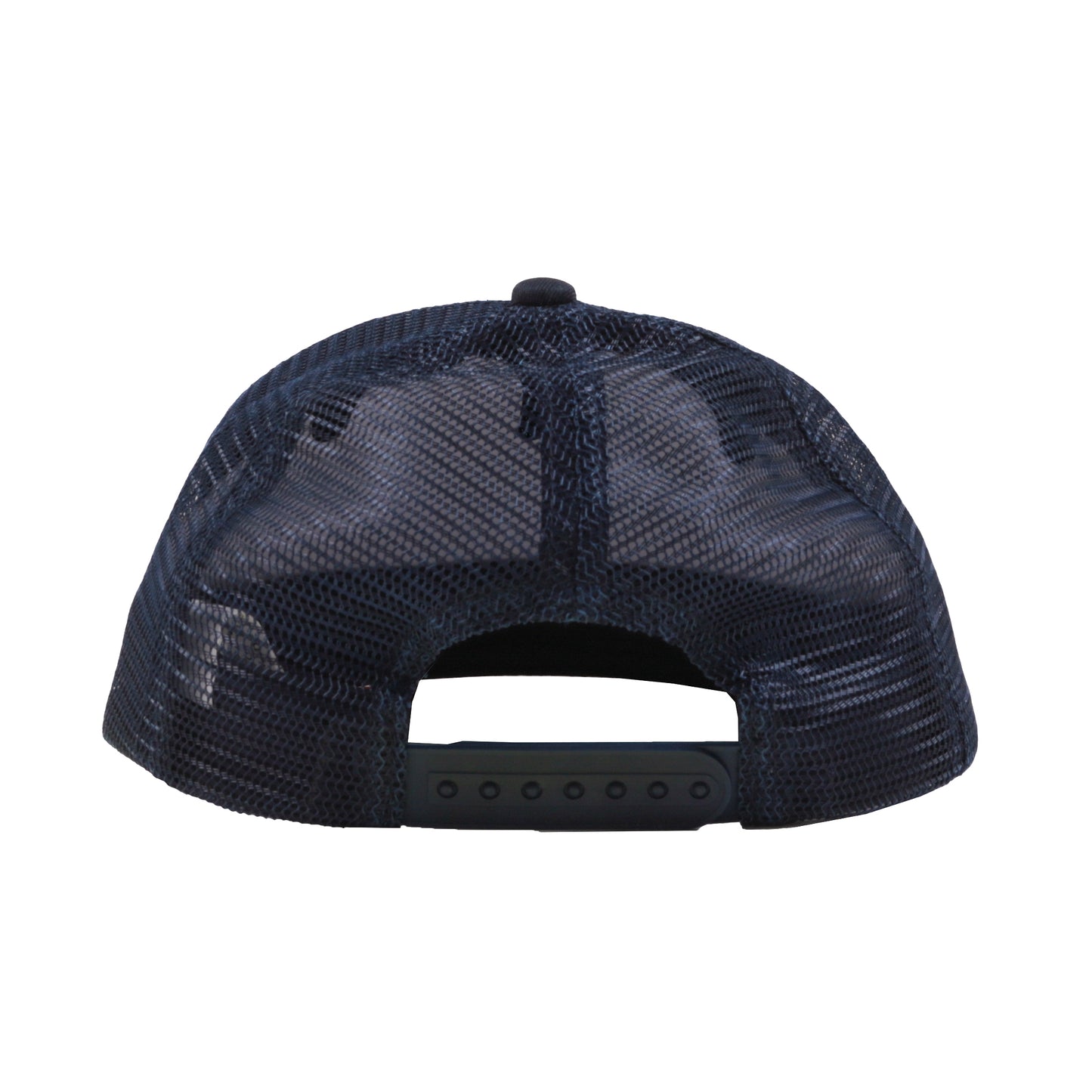 Casquette - Nanö réglable en filet noir, vue de dos avec fermeture ajustable, style unisexe adulte ou enfant