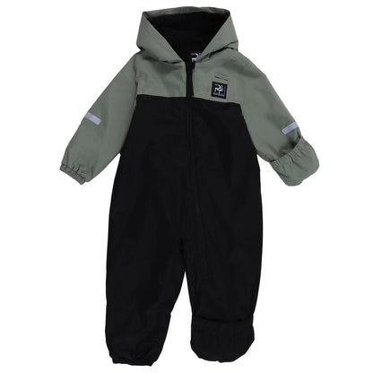 Ensemble 1 pièce - Peluche & Tartine combinaison imperméable avec capuche et éléments réfléchissants pour enfant.