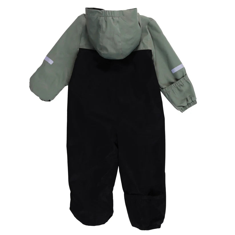 Ensemble 1 pièce - Peluche & Tartine combinaison imperméable avec capuche et éléments réfléchissants pour enfant.