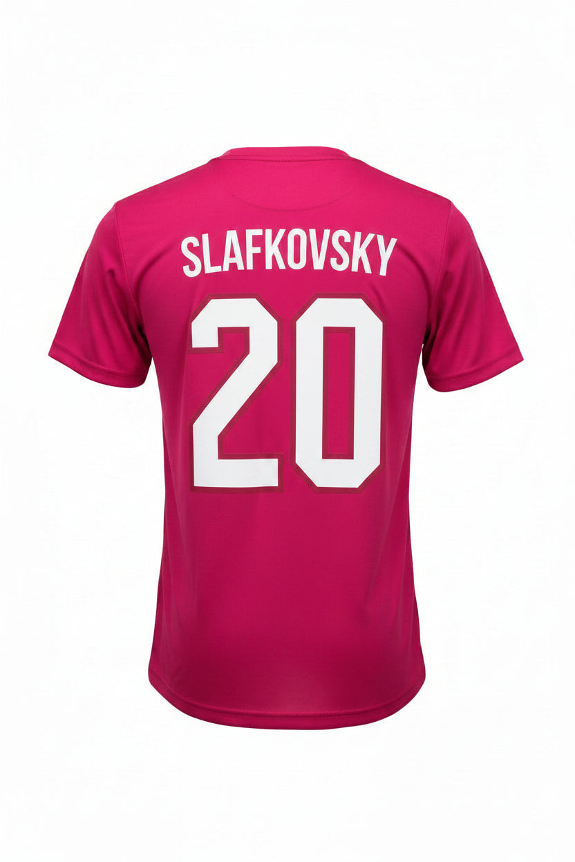 T-Shirt Polyester Rose - Slafkovsky #20