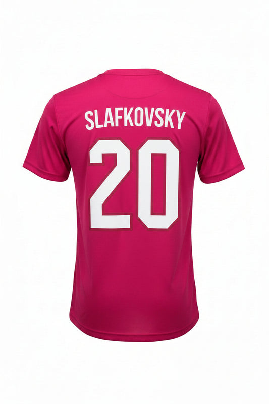 T-Shirt Coton Rose - Slafkovsky #20