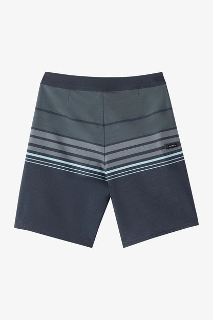 Maillot de bain - O'Neill garçon, boardshort à rayures grises et bleues, vue portrait, galerie 3, 1200x1800 px