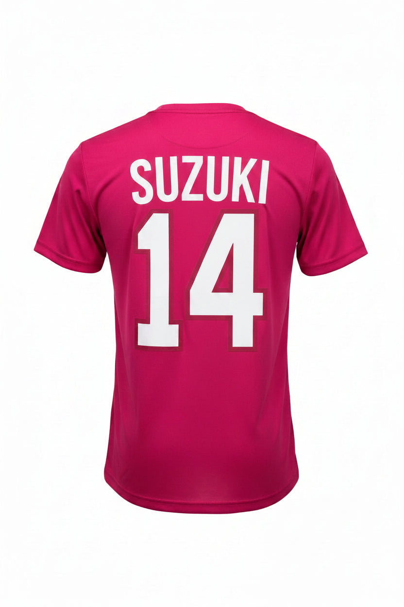 T-Shirt Coton Rose - Suzuki #14