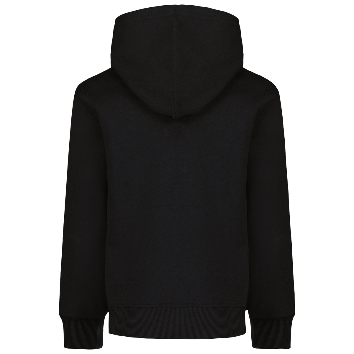 Hoodie - Under Armour noir à capuche avec manches longues et poignets côtelés vue de dos