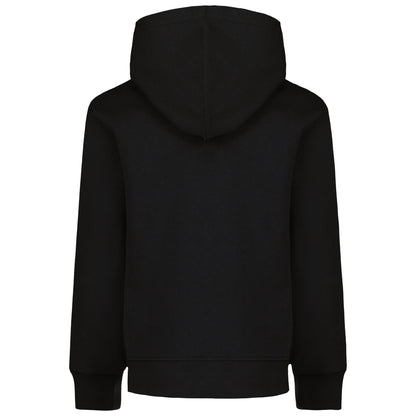Hoodie - Under Armour noir à capuche avec manches longues et poignets côtelés vue de dos