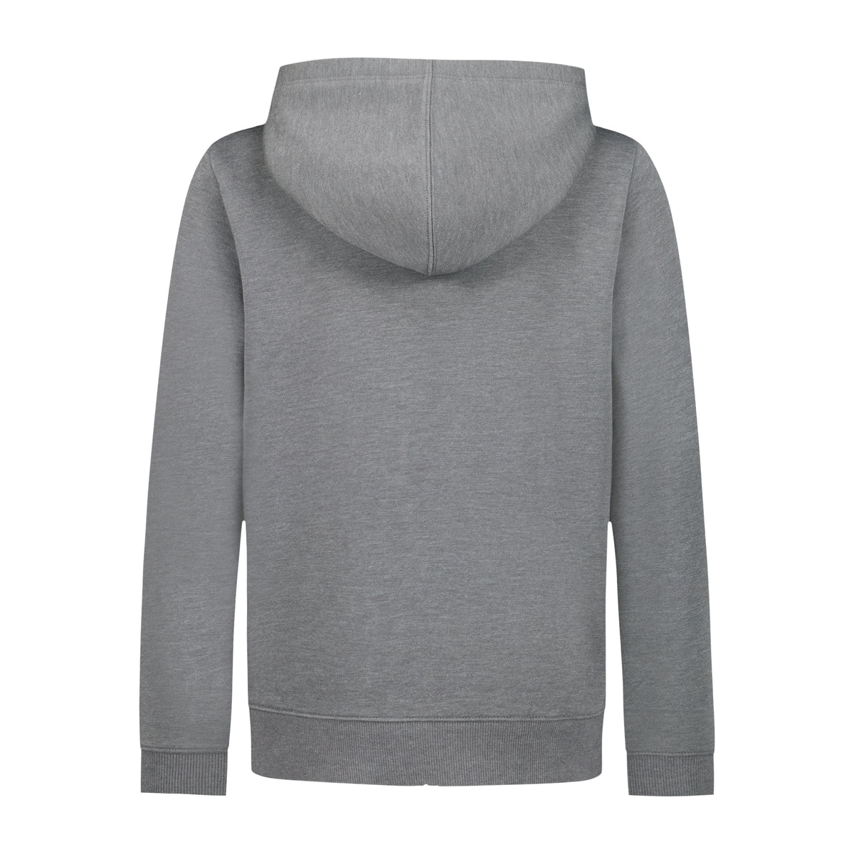 Veste - Under Armour grise à capuche avec manches longues et poignets côtelés vue de dos
