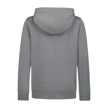 Veste - Under Armour grise à capuche avec manches longues et poignets côtelés vue de dos