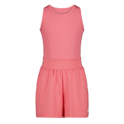 Combi-Short - Under Armour rose sans manches avec taille élastique pour un confort optimal.