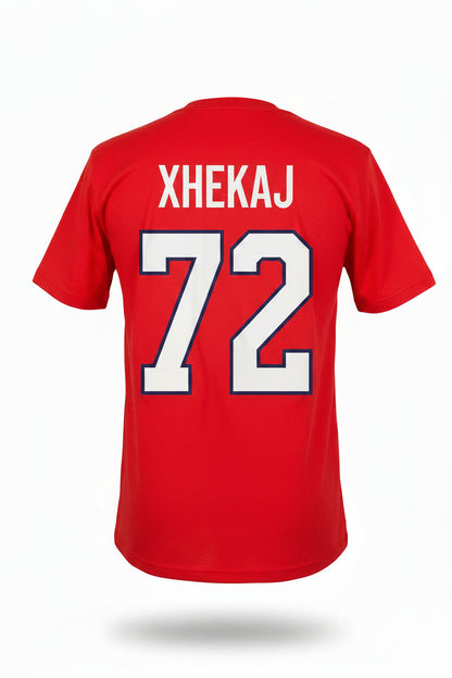 T-Shirt Coton rouge Adulte - Xhekaj #72