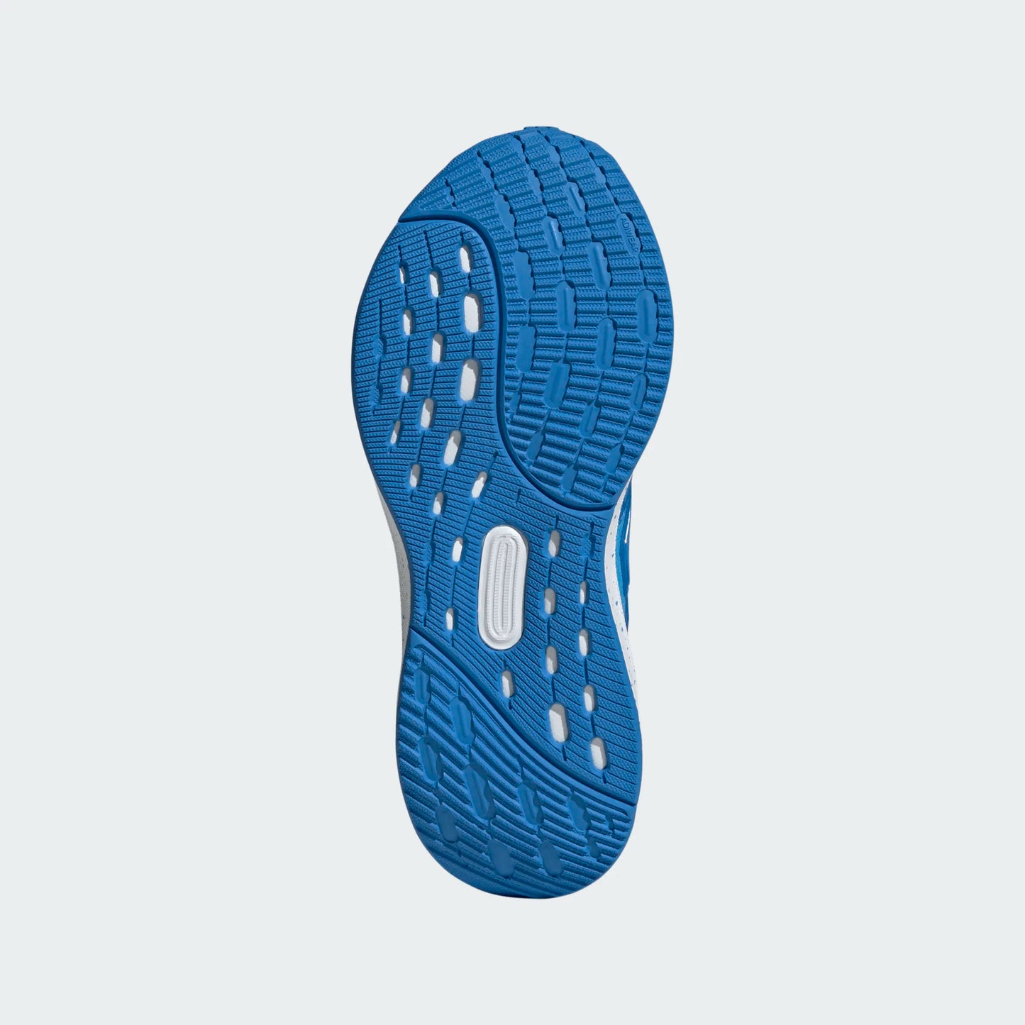 Espadrilles UltraRun 5 - Adidas semelle bleue avec détails d'adhérence en caoutchouc, vue de dessous pour enfant