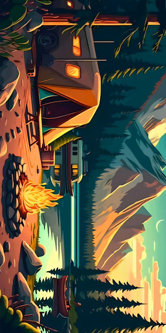 Serviette microfibre - Camping