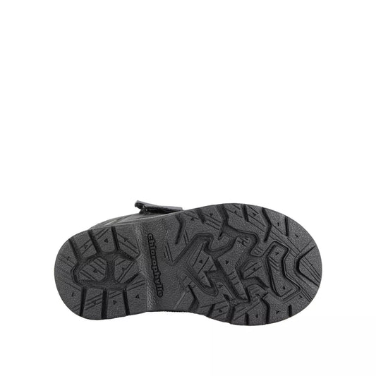 Bottes d'hiver - Chlorophylle semelle caoutchouc noire Chloro-Grip, détail dessous, pour enfant, résistance au froid et usure