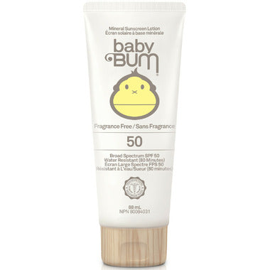 Mineral sunscreen for babies -Baby Bum 