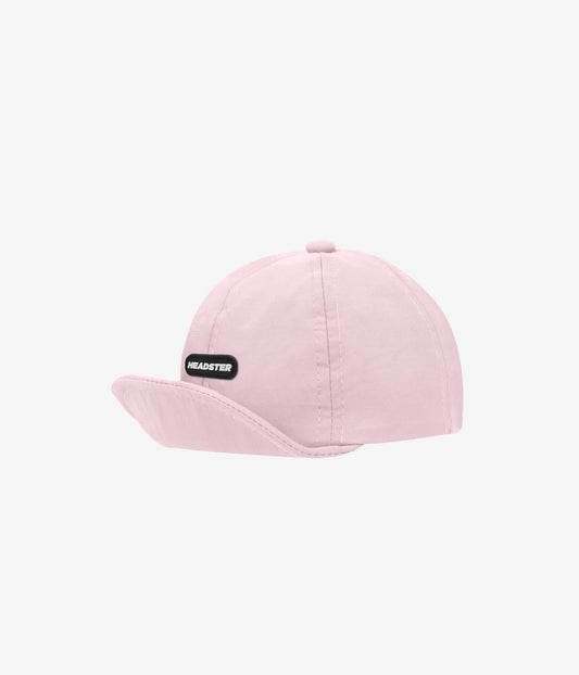 Casquette Swish - Headster rose pastel en coton léger, style classique pour enfant, vue de profil droit