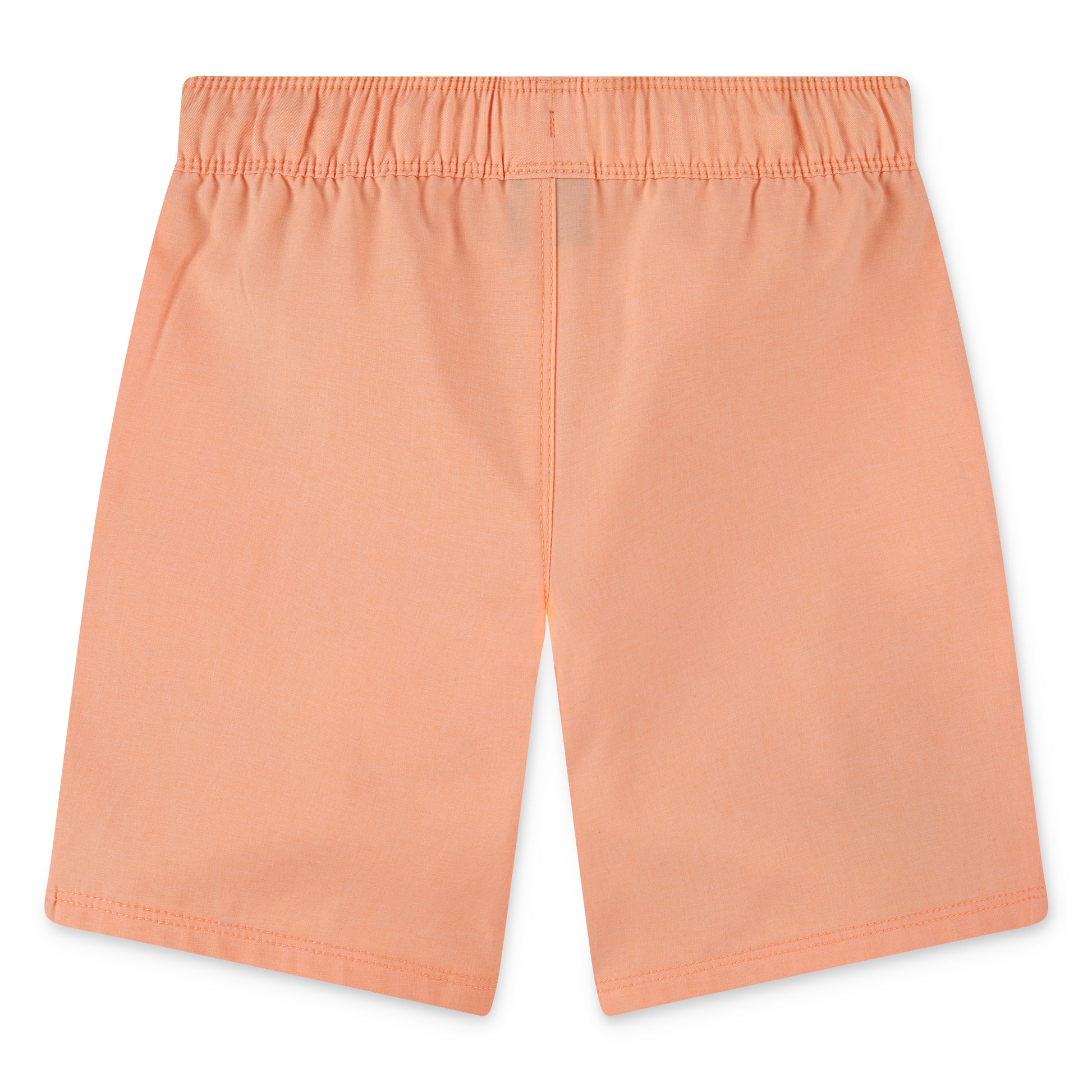 Short - Hurley pêche en polyester et élasthanne, taille élastique avec cordon, pour garçon, vue de dos.