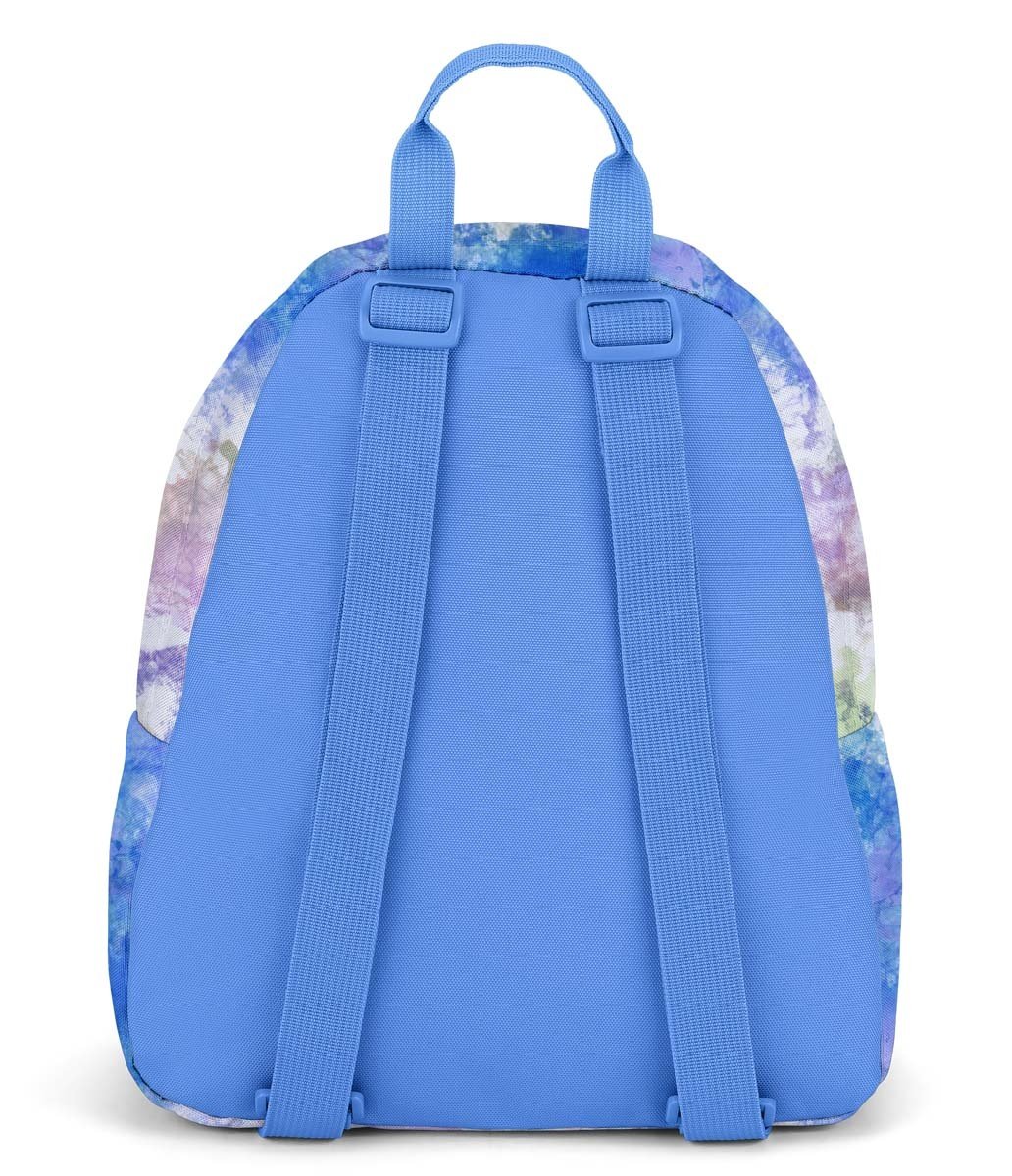 Mini sac à dos - Half Pint bleu ciel avec bretelles réglables et poignée, vue de dos, pour enfant