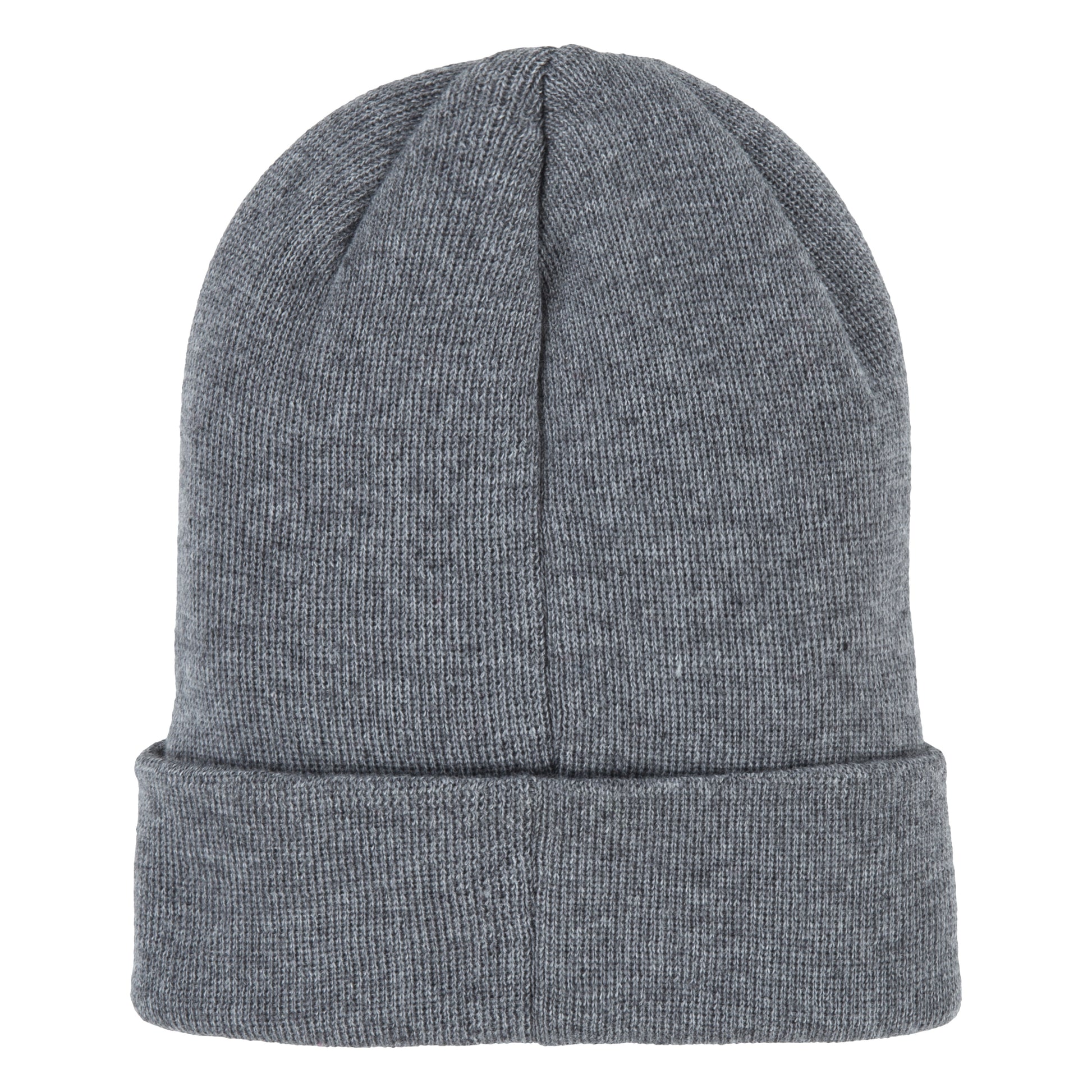 Tuque - Jordan grise en mélange polyester et coton doux, pour enfant de 8 à 20 ans, vue de face.