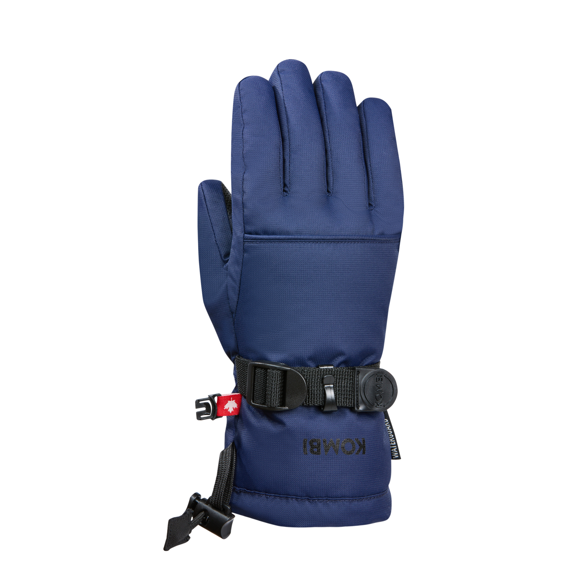 Gants d'hiver Everyday - Kombi bleu marine à coque légère, poignet réglable, matière imperméable, vue de face