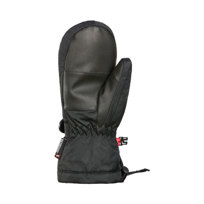 Mitaines d'hiver - Kombi The Everyday noires avec paume en cuir synthétique, membrane WATERGUARD®, vue de face