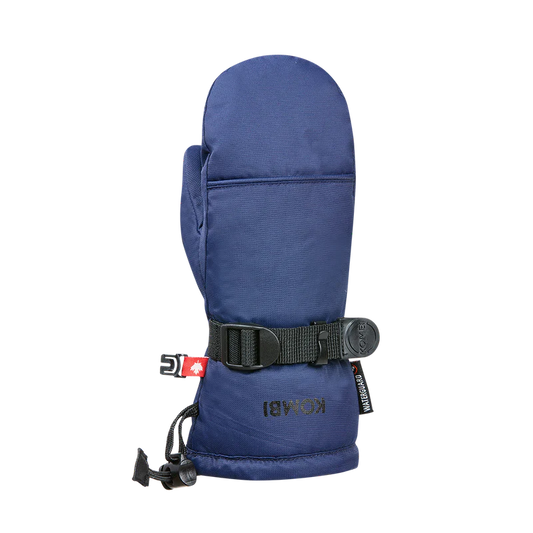 Mitaines d'hiver The Everyday - Kombi bleu marine en polyamide avec membrane WATERGUARD®, vue de face détaillée