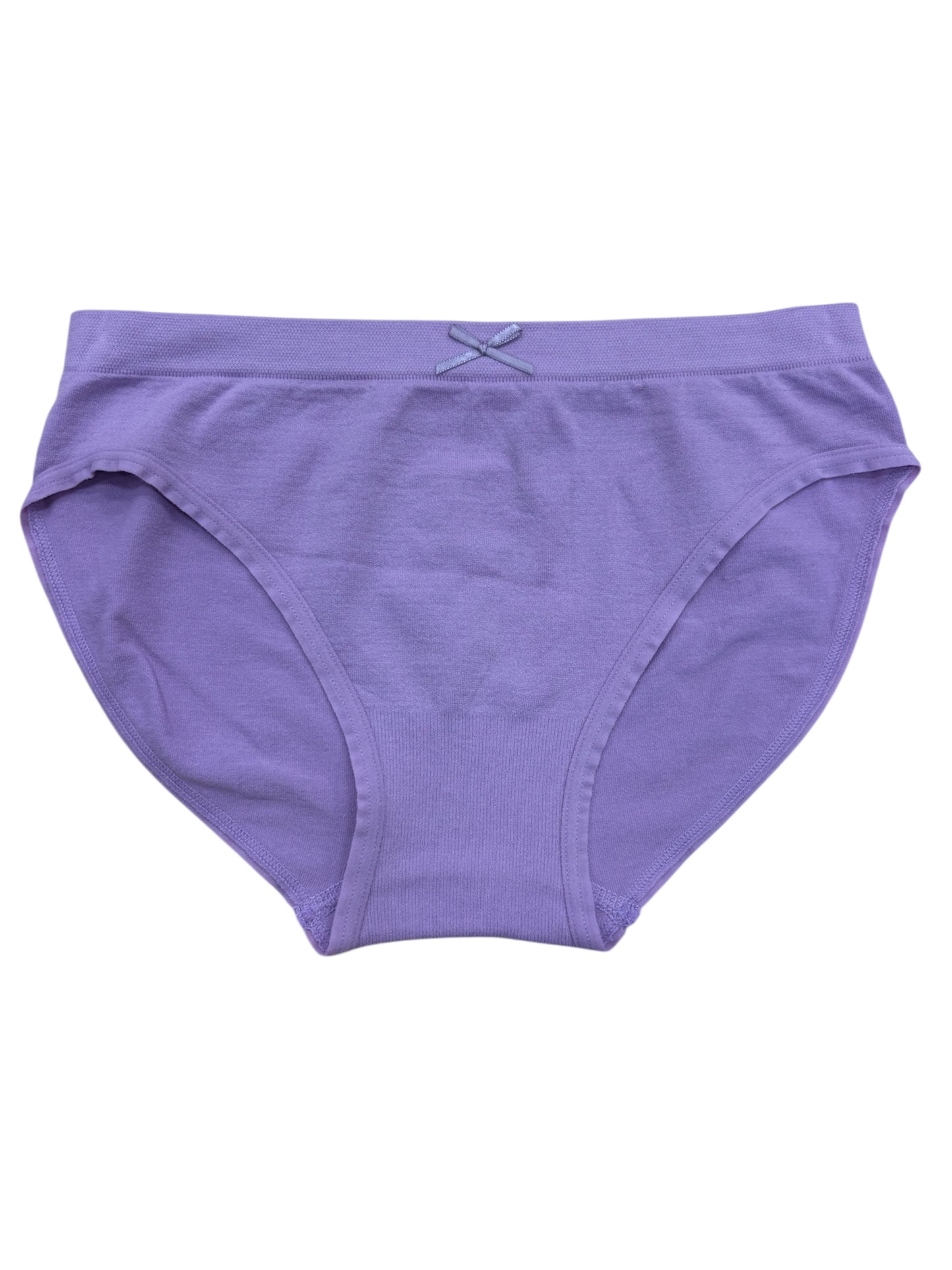 Culotte - Mandarine & Co violette en nylon et spandex pour fille, style classique, vue de face.