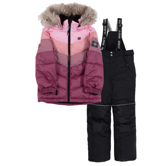 Nanö habit de neige for kids, featuring a warm design and vibrant color, perfect for winter outdoor activities.