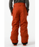 Pantalon de neige - Orage rouge en polyester stretch 2-way, isolation polyester, pour garçon, vue de dos