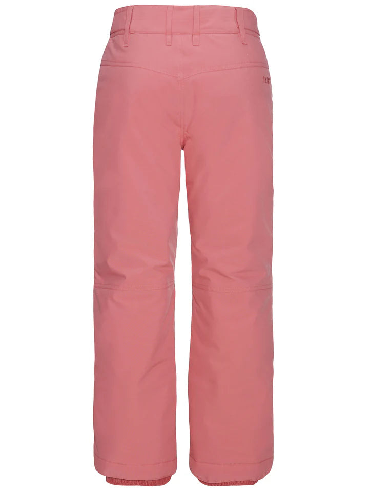 Pantalon de neige Backyard - Roxy rose, tissu polyester, coupe régulière, pour fille, vue de dos.