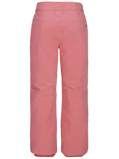 Pantalon de neige Backyard - Roxy rose, tissu polyester, coupe régulière, pour fille, vue de dos.