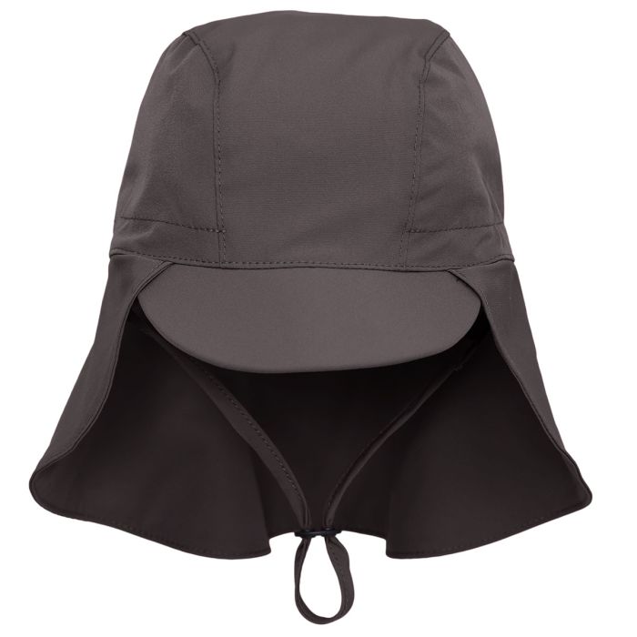 Chapeau U.V - Calikds vue frontale, protection étendue, tissu nylon léger, réglage par cordon, image carrée 700x700 pixels.