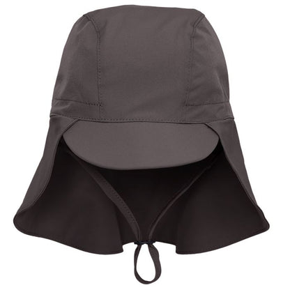 Chapeau U.V - Calikds vue frontale, protection étendue, tissu nylon léger, réglage par cordon, image carrée 700x700 pixels.