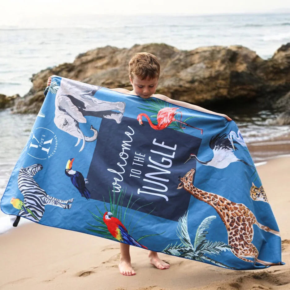 Beach towel - Camping destination