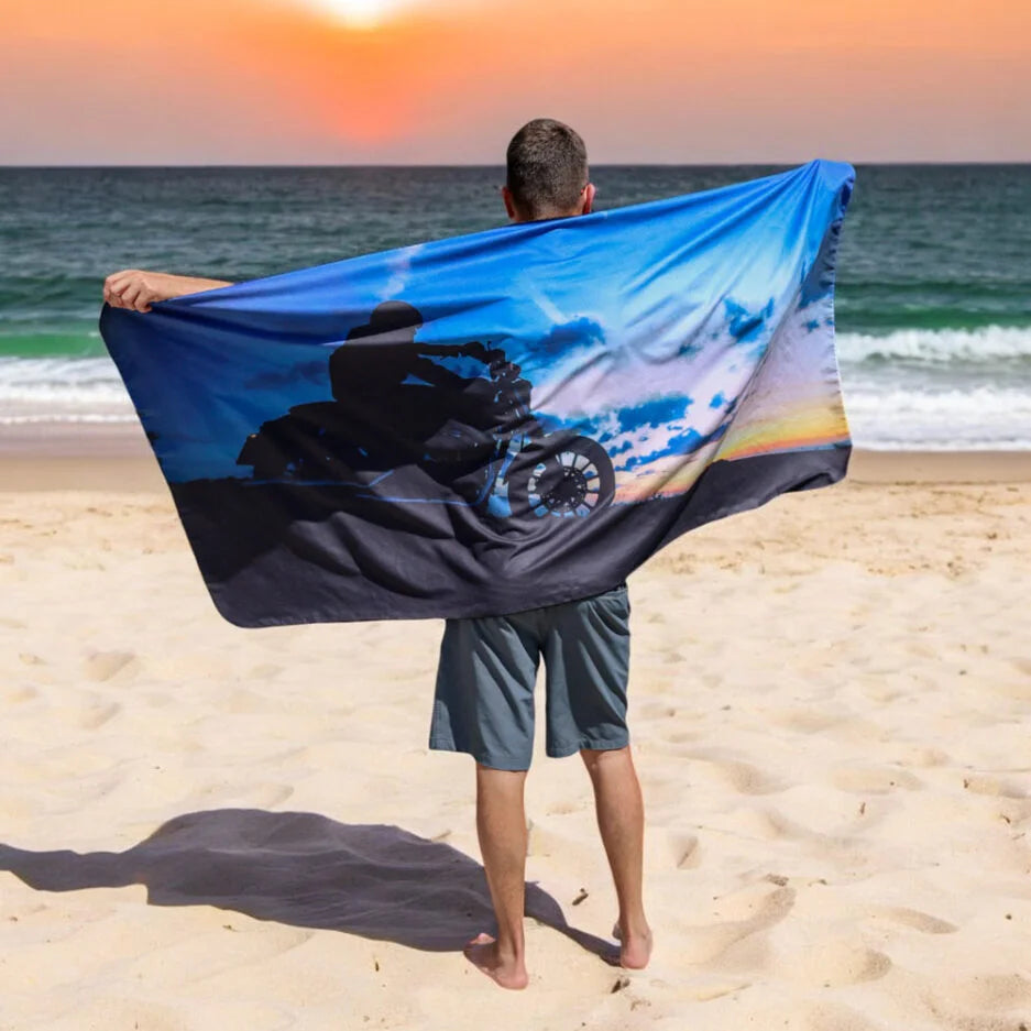 Beach towel - Camping destination