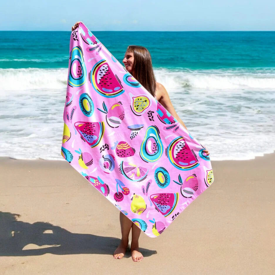 Beach towel - Camping destination