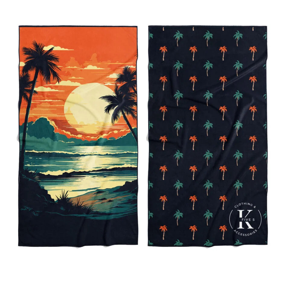 Beach towel - Camping destination