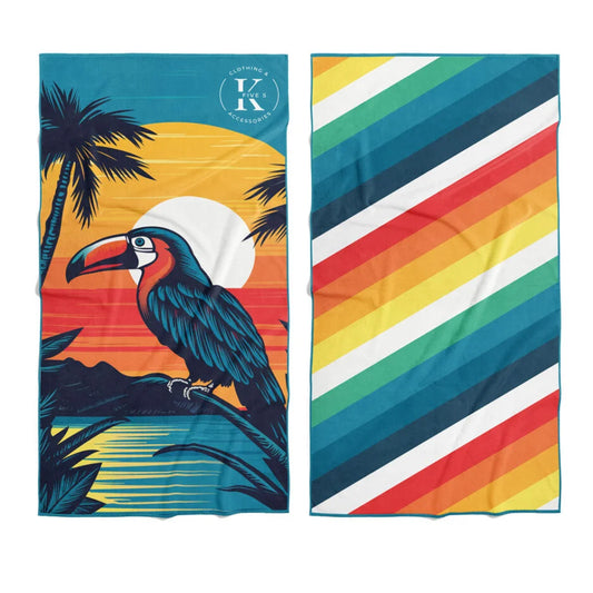 Beach towel - Camping destination