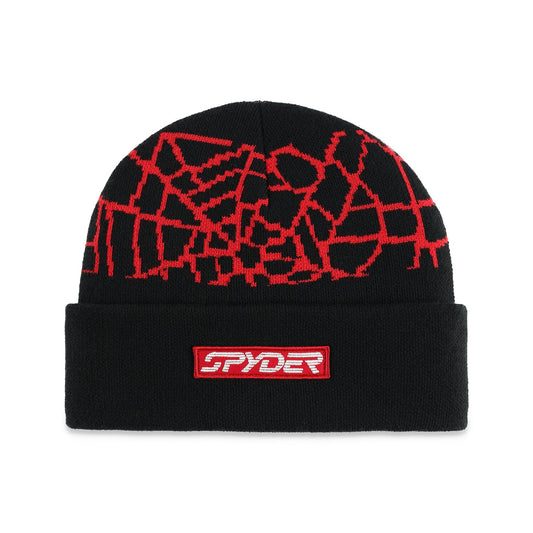 Warm Spyder Nebula winter tuque in medium-large size, featuring a cozy knit design and stylish winter colors.