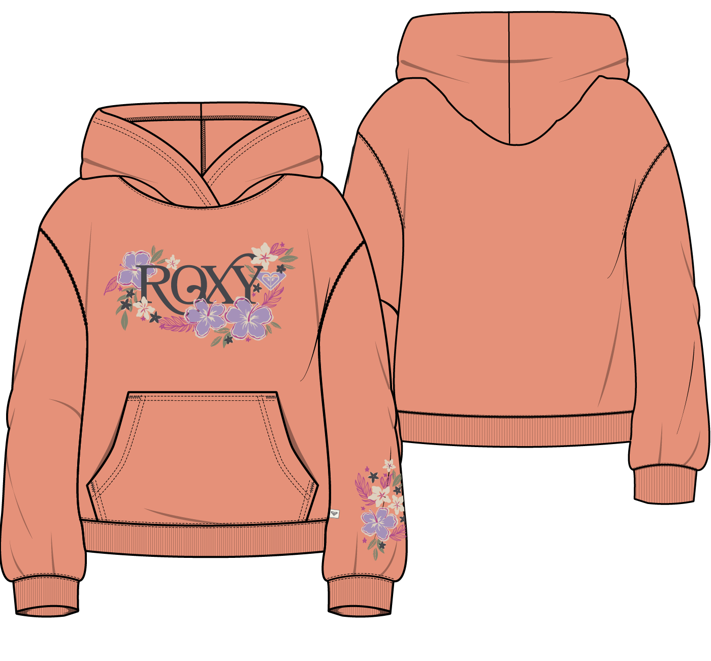 Hoodie - Roxy