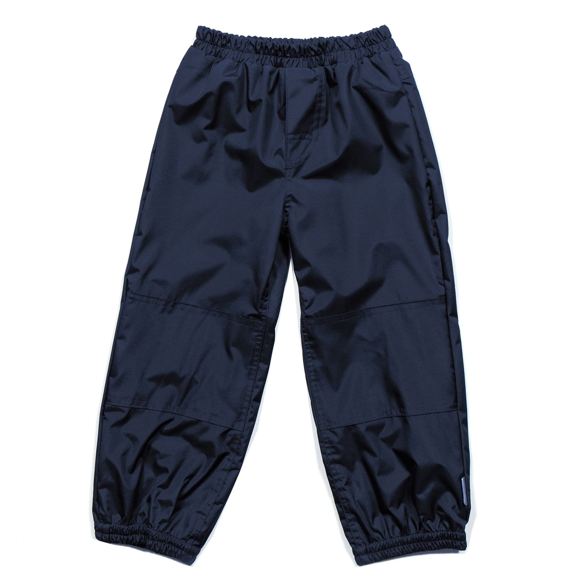 Pantalon d'extérieur - Nanö bleu marine imperméable doublé coton, coupe ample, vue de face, enfant, de 2 à 6 ans